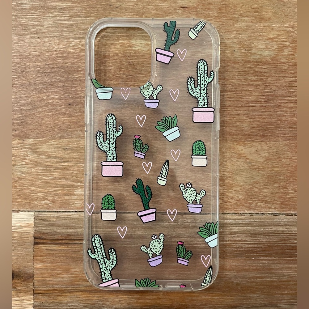 Clear Cactus iPhone 12 Pro Max Case